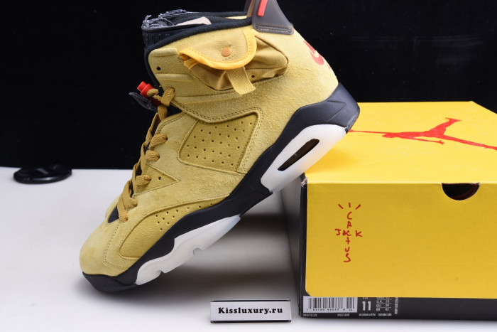 AIR JORDAN 6 YELLOW X TRAVIS SCOTT CN1084-300