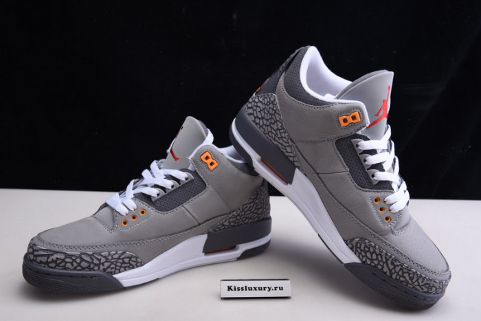 AIR JORDAN 3 RETRO ``COOL GRAY