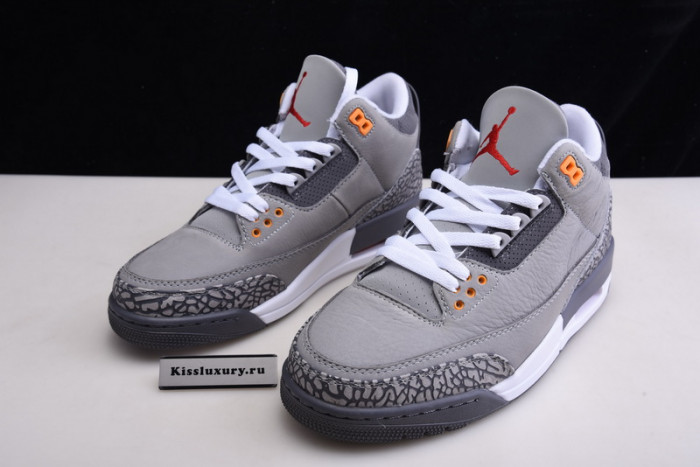 AIR JORDAN 3 RETRO ``COOL GRAY