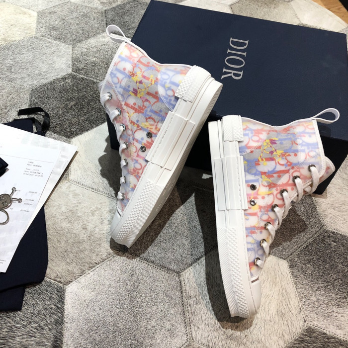 DIO* B23 OBLIQUE HIGH-TOP SNEAKER