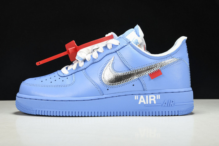 NIKE AIR FORCE 1 LOW OW MCA UNIVERSITY BLUE CI1173-400