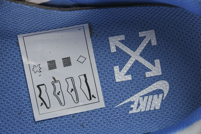 NIKE AIR FORCE 1 LOW OW MCA UNIVERSITY BLUE CI1173-400