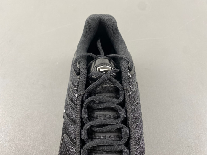 NIKE AIR MAX PLUS TRIPLE BLACK MEN