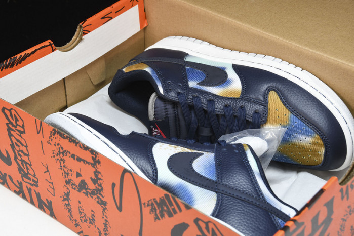 Nike Dunk Low Graffiti Navy - DM0108-400