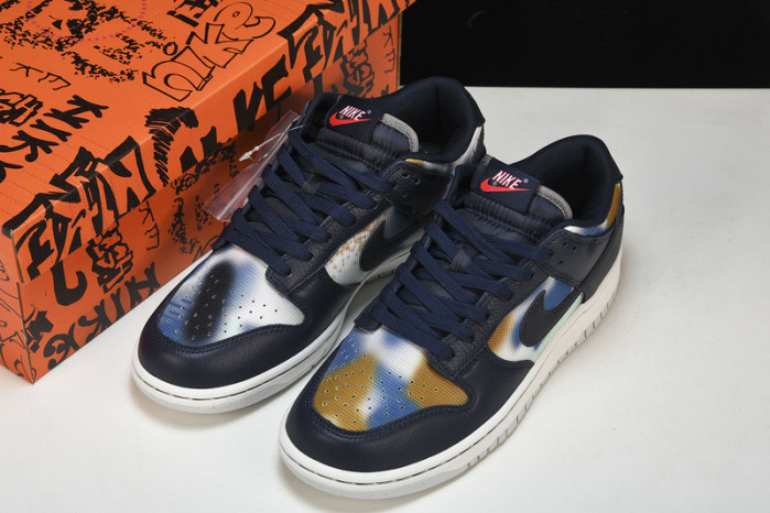 Nike Dunk Low Graffiti Navy - DM0108-400