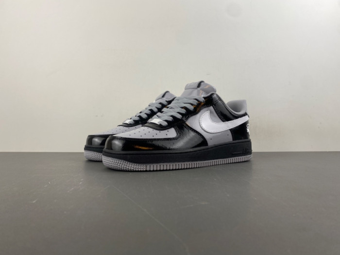 Nike Air Force 1 Low Syna Central Cee Black White Smoke Grey IO9974-010