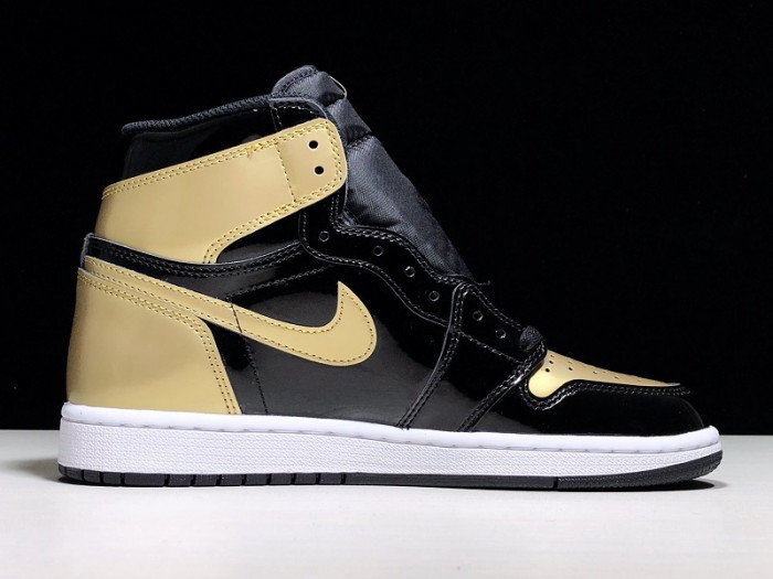 Air Jordan 1 Retro High Glod Toe 861428-007