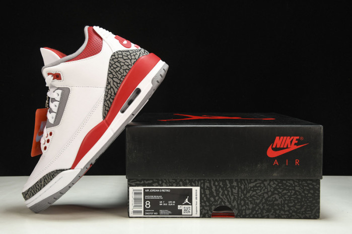 AIR JORDAN 3 “FIRE RED” DN3707-160