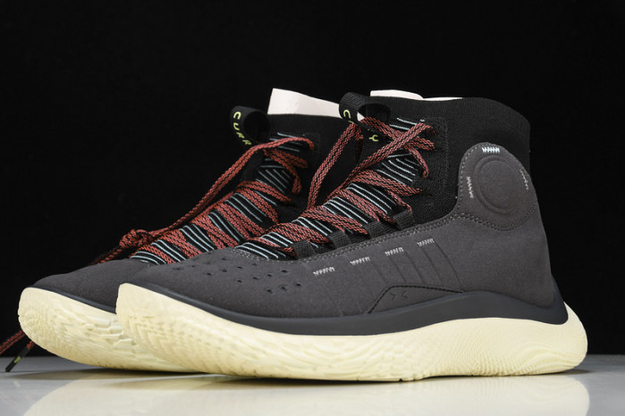 UNDER ARMOUR CURRY 4 FLOTRO GREY BLACK 3024861-001