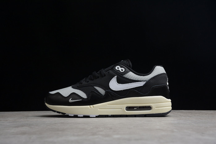 Patta Nike Air Max 1 Black Silver DQ0299-001