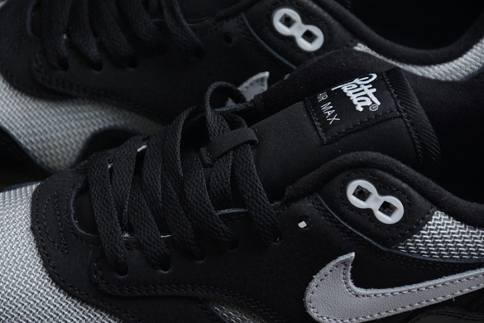 Patta Nike Air Max 1 Black Silver DQ0299-001