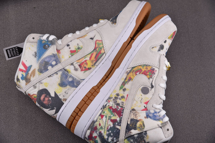Svp*me x Nike SB Dunk High Rammellzee FD8779-100