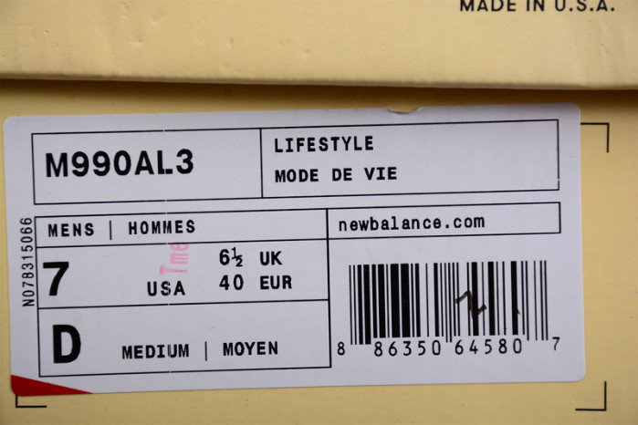 New Balance M990AL3