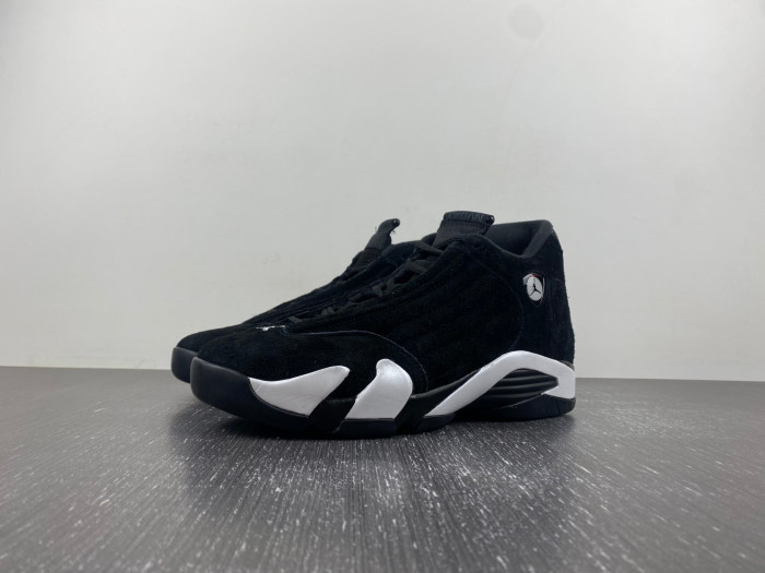 Air Jordan 14 "Black/White/University Red" 487471-016