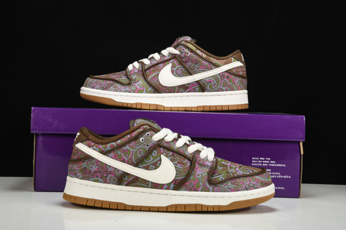 Nike Dunk Low Pro Paisley Brown - DH7534-200