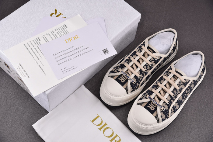 DIO* B23 LOW-TOP SNEAKERS IN OBLIQUE