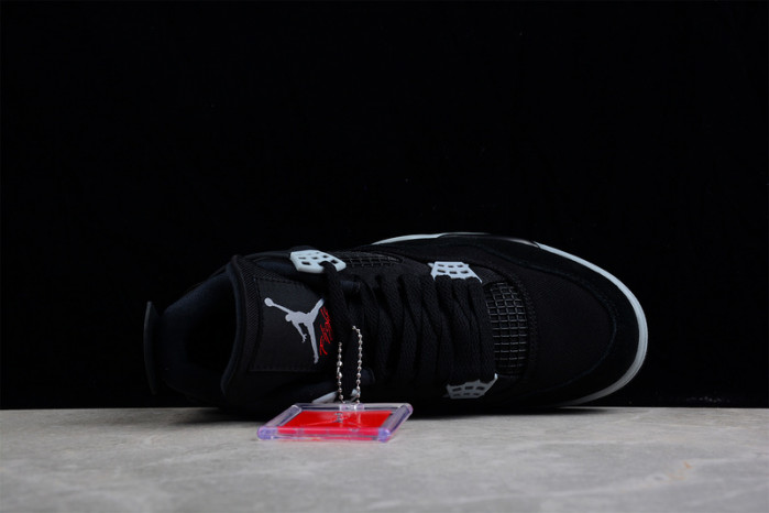 Air Jordan 4 "Black Canvas" DH7138-006