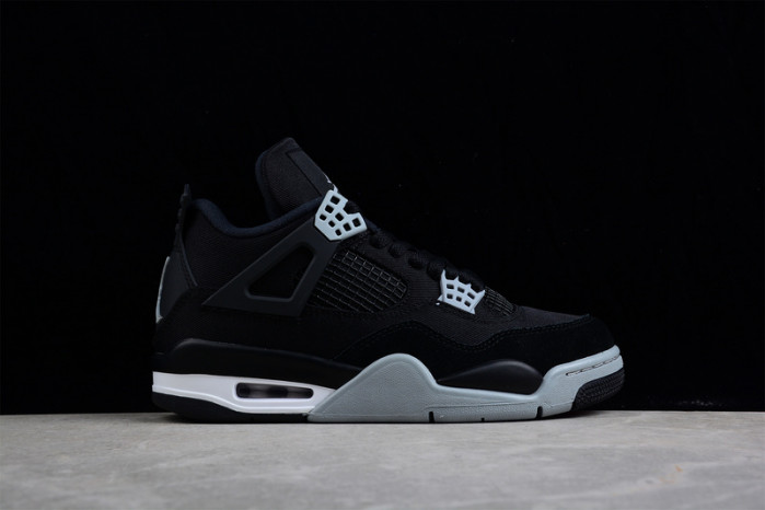 Air Jordan 4 "Black Canvas" DH7138-006