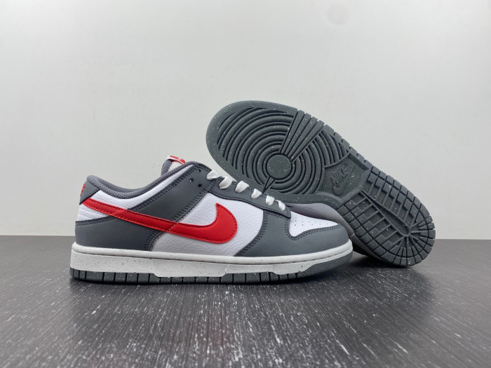 Nike Dunk Low Next Nature Smoke Grey Light Crimson  FB8038-001