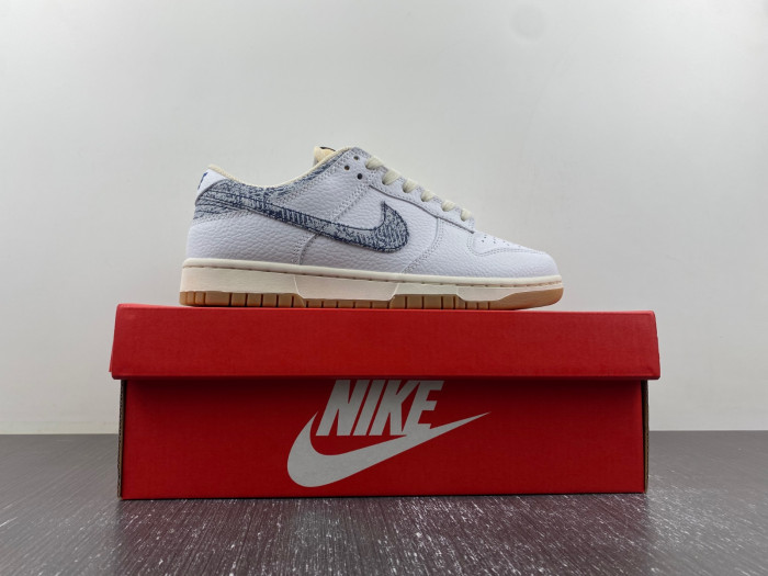Nike Dunk Low “Washed Denim” FN6881-100