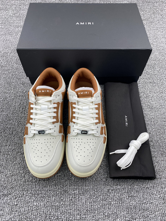 AMIRI 21FW SKEL TOP LOW SNEAKER