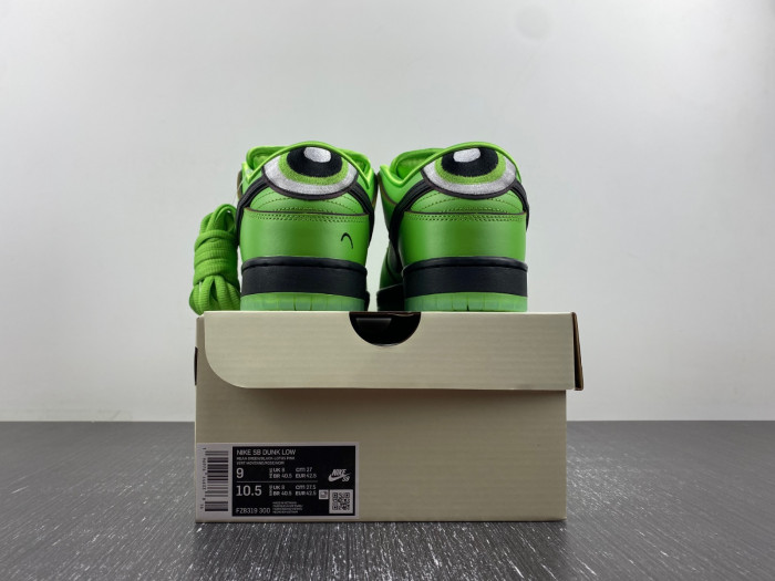 The Powerpuff Girls x Nike SB Dunk Low “Buttercup” FZ8319-300