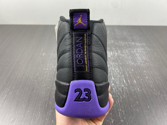 Air Jordan 12 "Black/Field Purple" CT8013-057