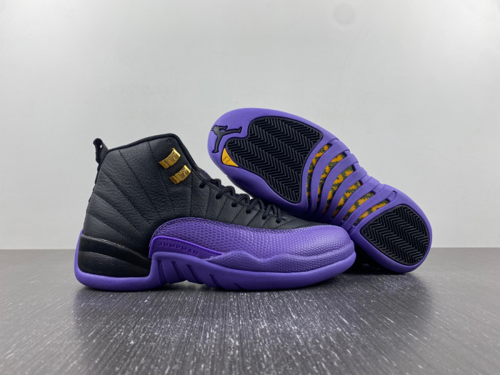 Air Jordan 12 "Black/Field Purple" CT8013-057