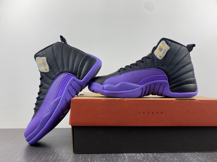Air Jordan 12 "Black/Field Purple" CT8013-057