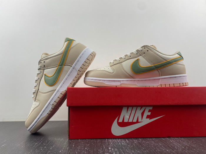Nike Dunk Low "Pale Ivory/Oil Green" FQ6869-131