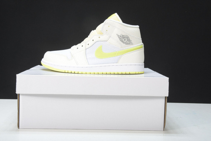 Air Jordan 1 Mid SE Voltage Yellow (W) - DB2822-107