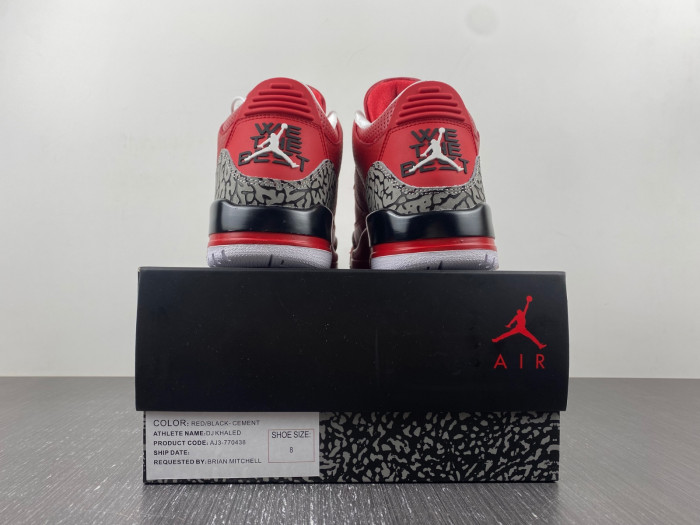 Air JORDAN 3 RETRO DJ KHALED GRATEFUL - AJ3-770438