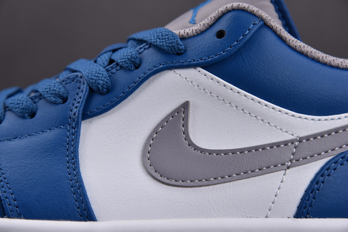 Air Jordan 1 Low “True Blue” 553558-412