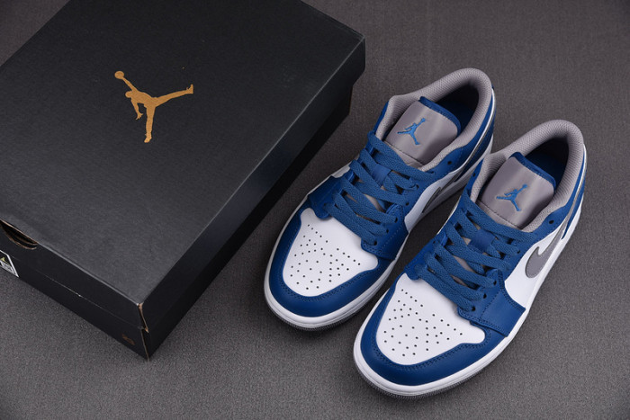 Air Jordan 1 Low “True Blue” 553558-412