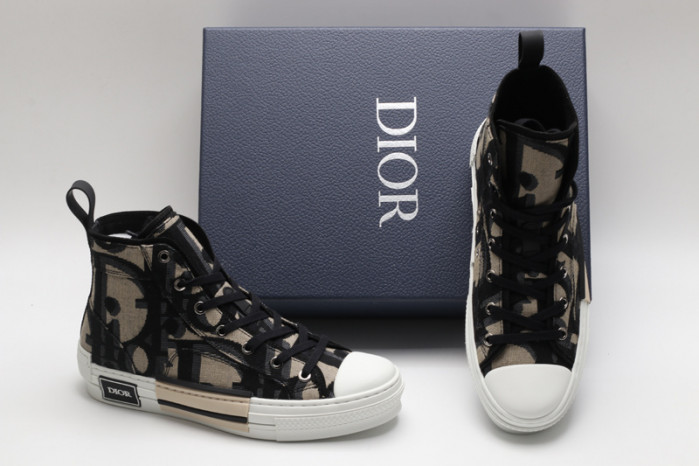 DIO* B23 OBLIQUE HIGH-TOP SNEAKER