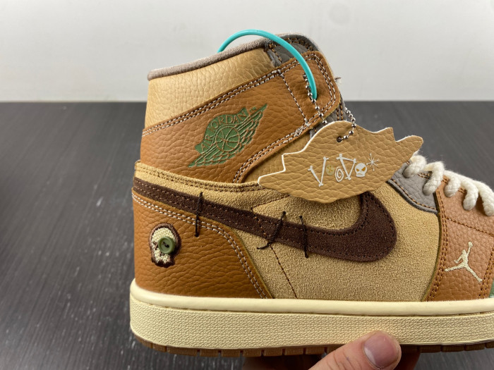 Zion Williamson x AJ 1 Retro High OG ”Voodoo“  DZ7292-100