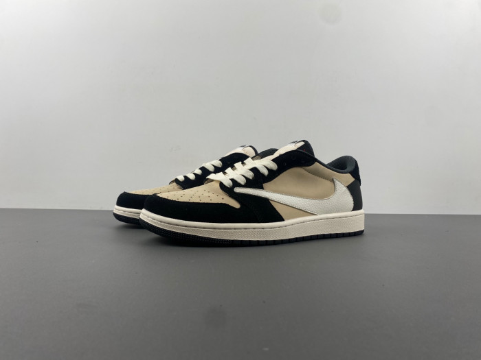 TRAVIS SCOTT X AIR JORDAN 1 LOW OG PALE VANILLA DM7866-201