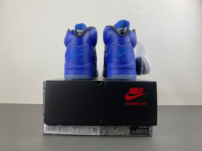 Awake NY x AJ 5 Blueprint Shoes Sneakers – nk0004663