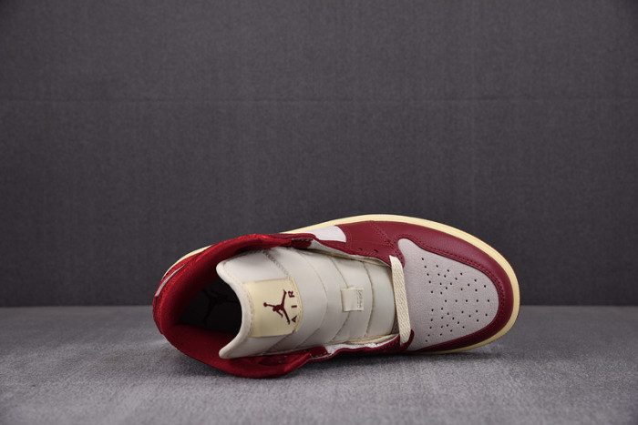 Air Jordan 1 Mid SE Tiki Leaf Team Red DZ2820-601