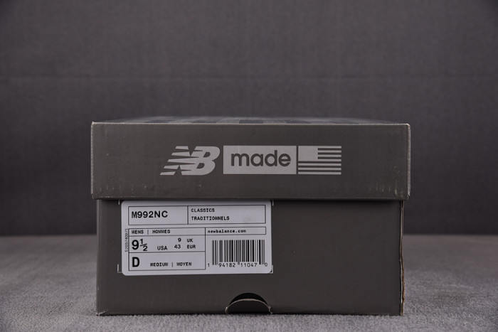 NEW BALANCE M992NC WHITE SILVER