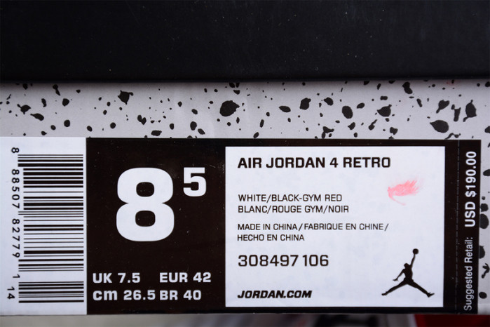 Air Jordan 4 Retro Alternate 89 - 308497-106